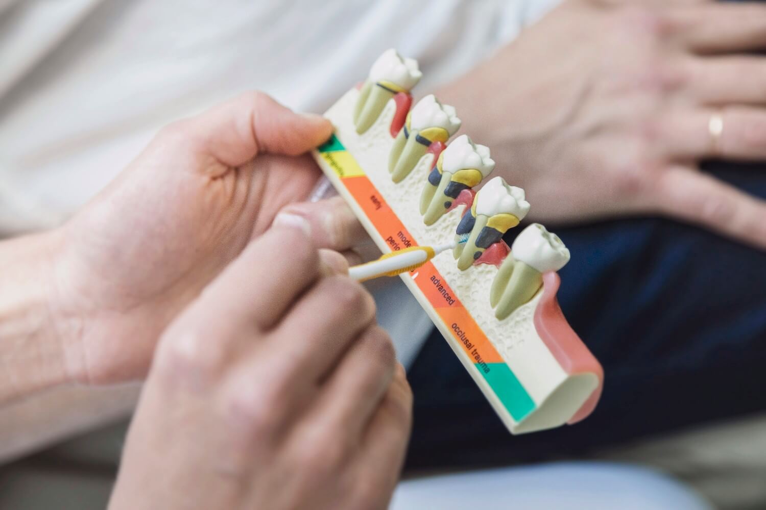 Treatment of the gums